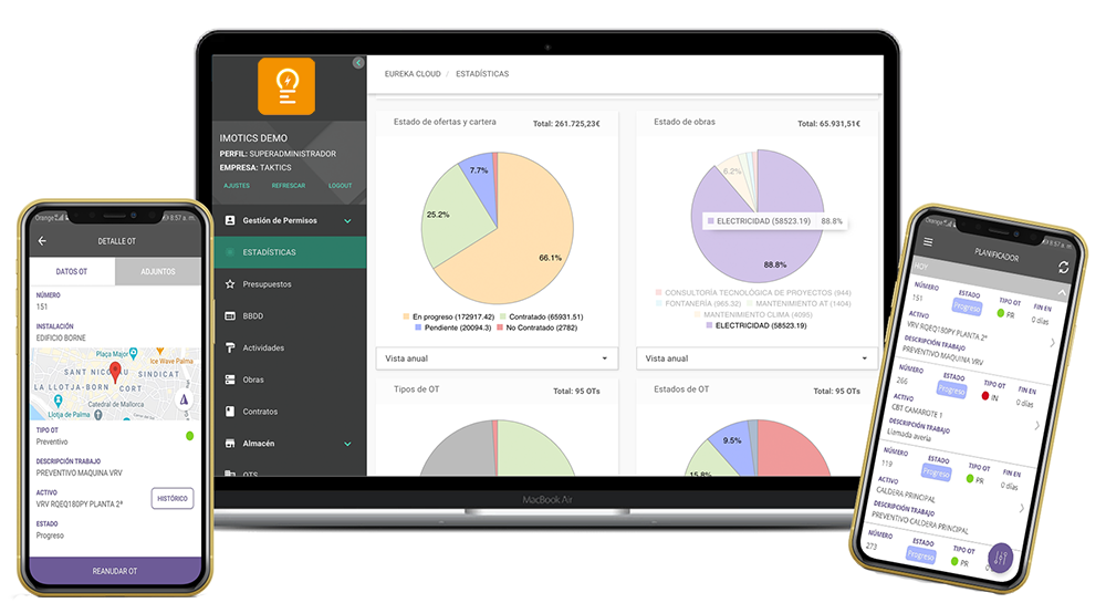 screenshot of Eureka Cloud